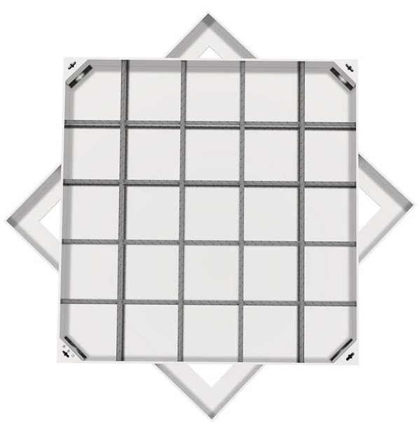 松溪不锈钢方井展示