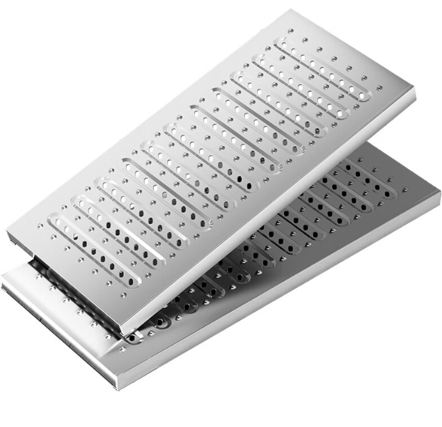 松溪不锈钢沟盖板展示